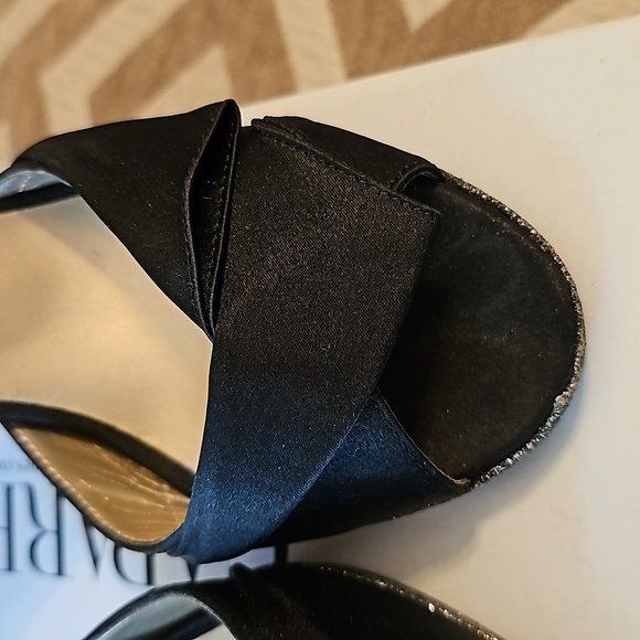 Caparros Satin Platform Peep Toe Heel - Picture 10 of 12